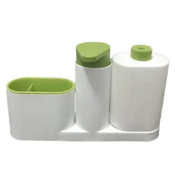 

ABS Compact Soap Pump Kitchen Detergent Container Bathroom Shampoo Bottle 350ml Liquid Soap Automatic Hand Wash Dish Dispenser