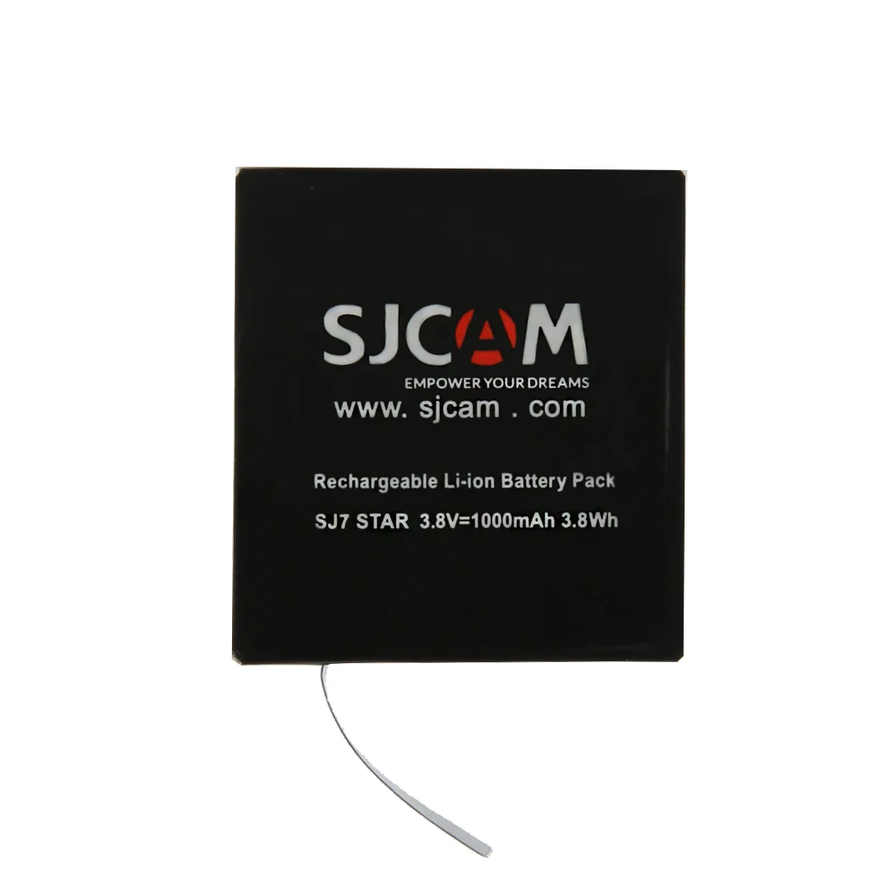 4 шт SJCAM Sj7000 батарея+ двойное зарядное устройство Bateria 1000mAh литий-ионная аккумуляторная батарея для Sjcam SJ7 экшн-камеры