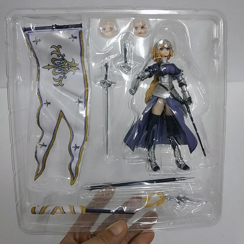 Fate Grand Grande Ordem Vingador Jeanne d'Arc Figma 366 фигурка модель игрушки кукла для подарка