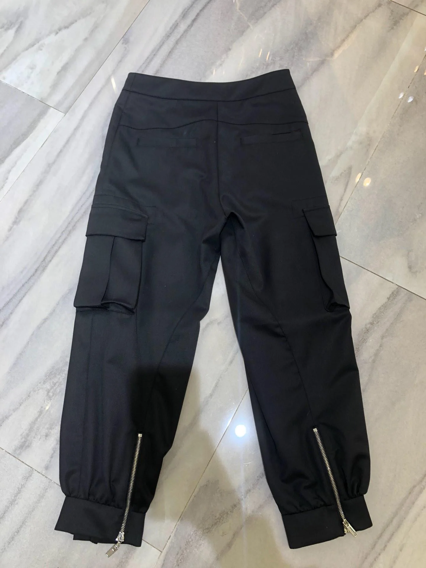 

2019 ladies fashion loose casual tooling trousers 0905