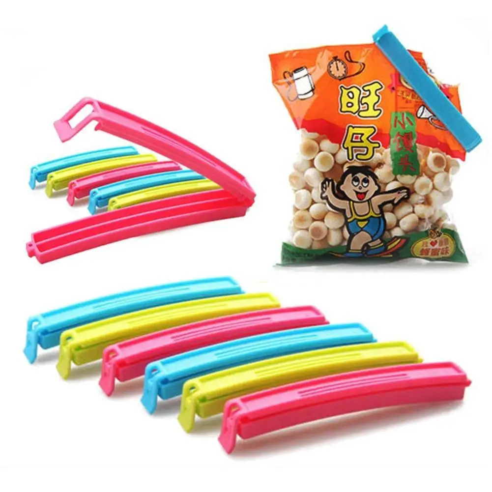 Klip Dapur Penyimpanan Makanan Ringan Segel Segel Tas Klip Sealer Clamp