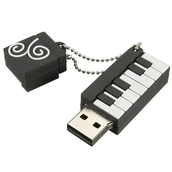 

U Disk Cartoon Piano Compulter U Disk Violin Usb 2.0 Flash Drive Gift Usb Flash Memory Stick Thumb 4GB/8GB/16GB/32GB/64GB/128GB