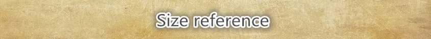 size reference