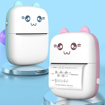

Smart Pocket Printer Mini Pocket Bliuetooth Wireless Thermal Printer Study Office Travel Memo for Android IOS Smart Phone