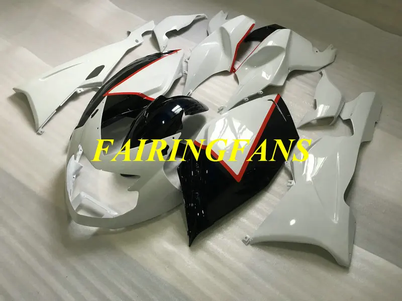 Комплект обтекателей для мотоцикла K1200S 05 06 07 08 K 1200S K1200 2005 2006 2007 2008 ABS белый черный Обтекатели кузова+ подарки BA14