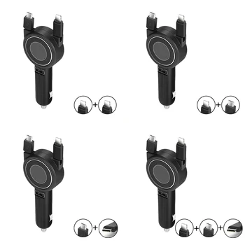 Victsing ワイヤレス bluetooth 車の fm ハンズフリーカーキットデュアル usb 充電器 QC3.0 高速充電モジュール 5 v/3A