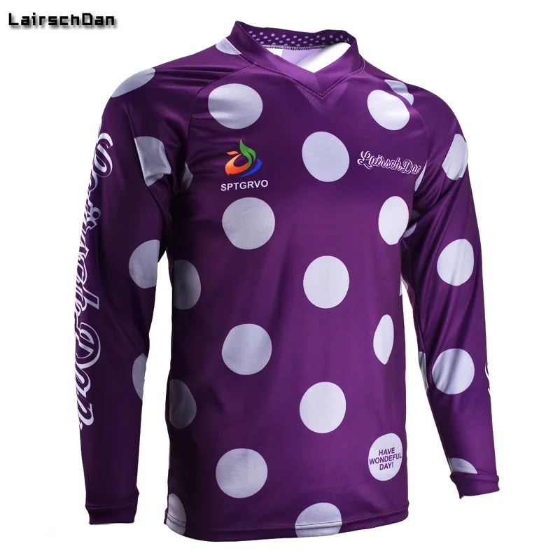 

SPTGRVO Lairschdan purple women/men enduro motocross cycling jersey 2020 MTB mountain racing bike long sleeve downhill bmx shirt