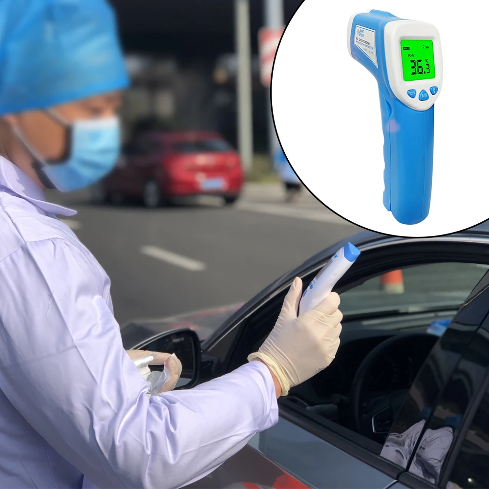 

Forehead Thermometer IR Infrared Health Care Color Screen Non Digital LED Battery Powered Household Measuring Tools
