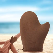 2 шт./компл. тусклый тела на открытом воздухе инструмент-крем аппликатор перчатки ванны лосьон напальчник мягкие руб солнцезащитные средства ухода за кожей стоп автозагар пляж