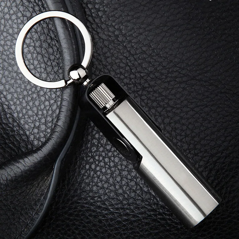 Survival Lighter Keychain Permanent Matches Lighter Keychain Match