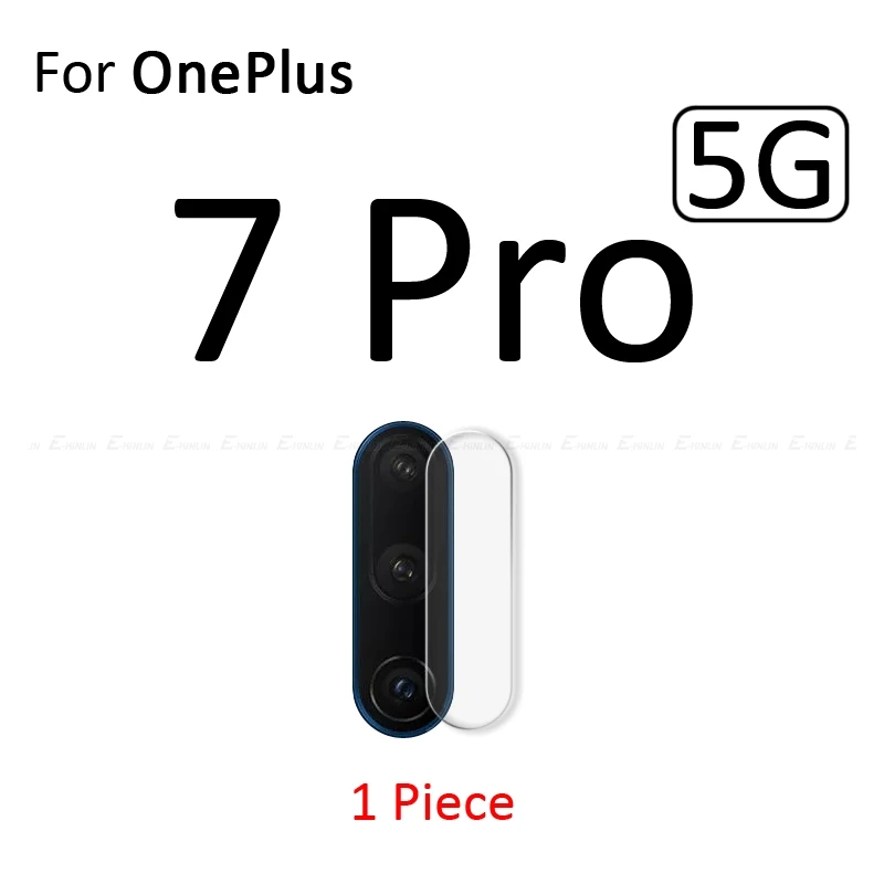 For OnePlus 7 Pro 5G Прозрачная защитная пленка для задней камеры из закаленного стекла для One Plus OnePlus 7 7T Pro 5G 6T 5 2 3T 3 X A6010 - Цвет: For OnePlus 7 Pro 5G