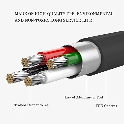 Cavo Aux Per Cuffie Bose - Jack 3,5mm A 2,5mm Con Microfono E Telecomando - Foto 6