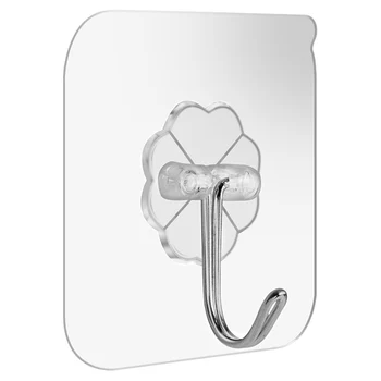 

10/5/1 PCS Hanger Hook Suction Cup Adhesive Wall Vacuum Sucker Heavy Bathroom TransparentLoad Rack Stainless Steel Transparent