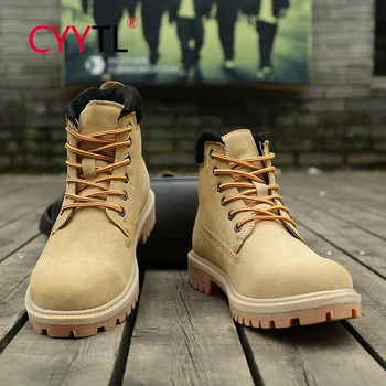 

CYYTL Safety Shoes Men Working Fashion Sport Waterproof Combat Shoes Anti Smashing Work Shoes Army Safety Botas Militares