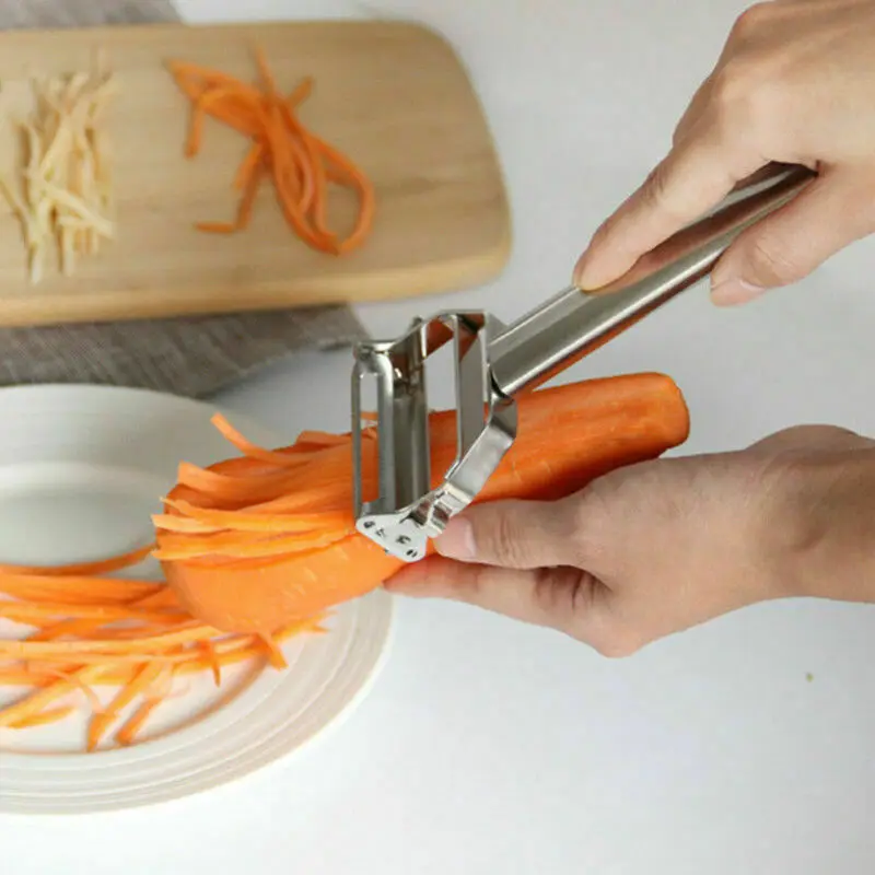 Portable Kitchen Potato Cutter Slicer Stainless Steel Kitchen Cutting Tools