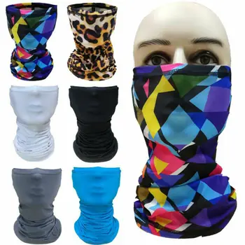 

2020 New Scarf Ice Silk Mask Riding Bib Protect Face Neck Gaiter wholesale