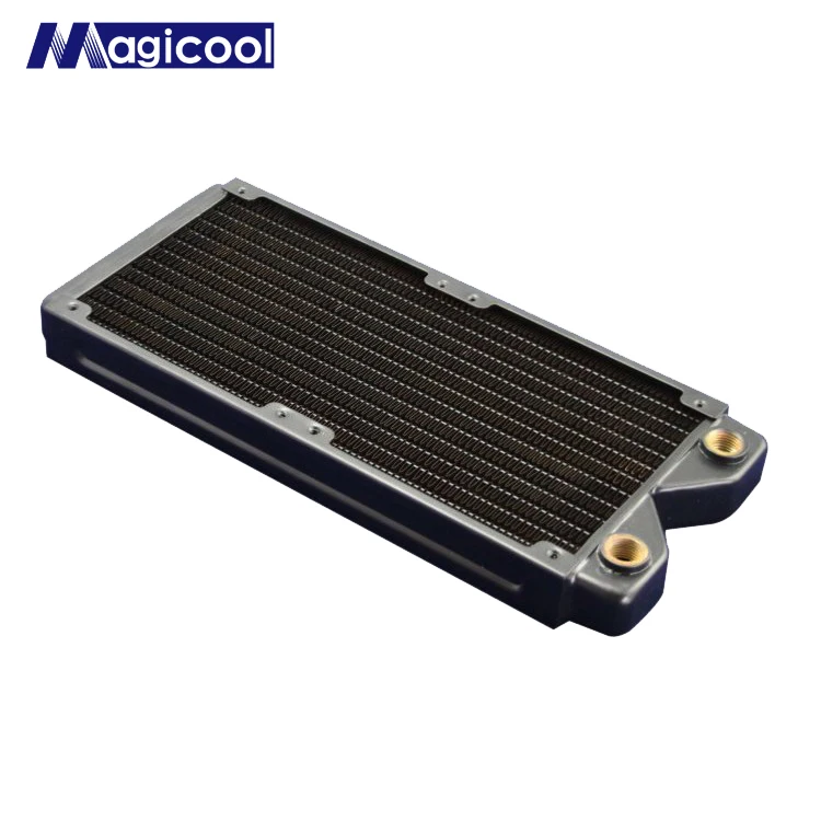 Magicool-refrigeração Radiador g2 g1 Polegadas Dissipador de Cobre Preto 120 mm 240 mm 360 mm Ajuste 12cm Ventilador 27 mm Espessura m3 Parafusos - Imagem 3