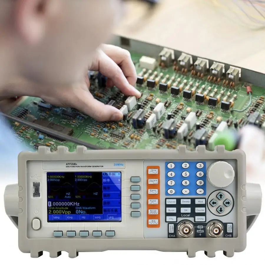 ATF20B+ цифровой синтез функция генератор сигналов AU Plug 110 V-240 V