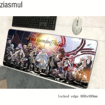 

Fire Emblem mouse pad 800x400x2mm mats Adorable Computer mouse mat gaming accessories Colourful mousepad keyboard games pc gamer