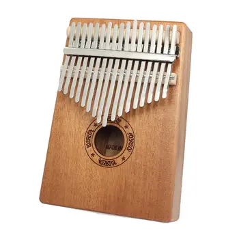 

17-key Thumb Piano Beginner Finger Piano Small Instrument Portable Kalimba Piano With Tuning Hammer Fast Delivery