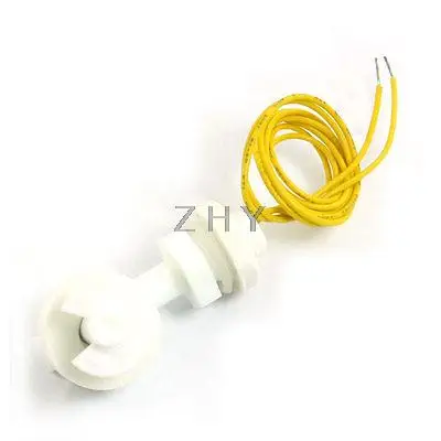 

2 Pcs Tank Liquid Water Level Sensor Right Angle PP Float Switches ZPC1