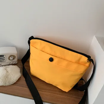 

Nylon bag 2020 Korean all-match flip casual bag student basic shoulder messenger bag cloth bag womens bags handbags