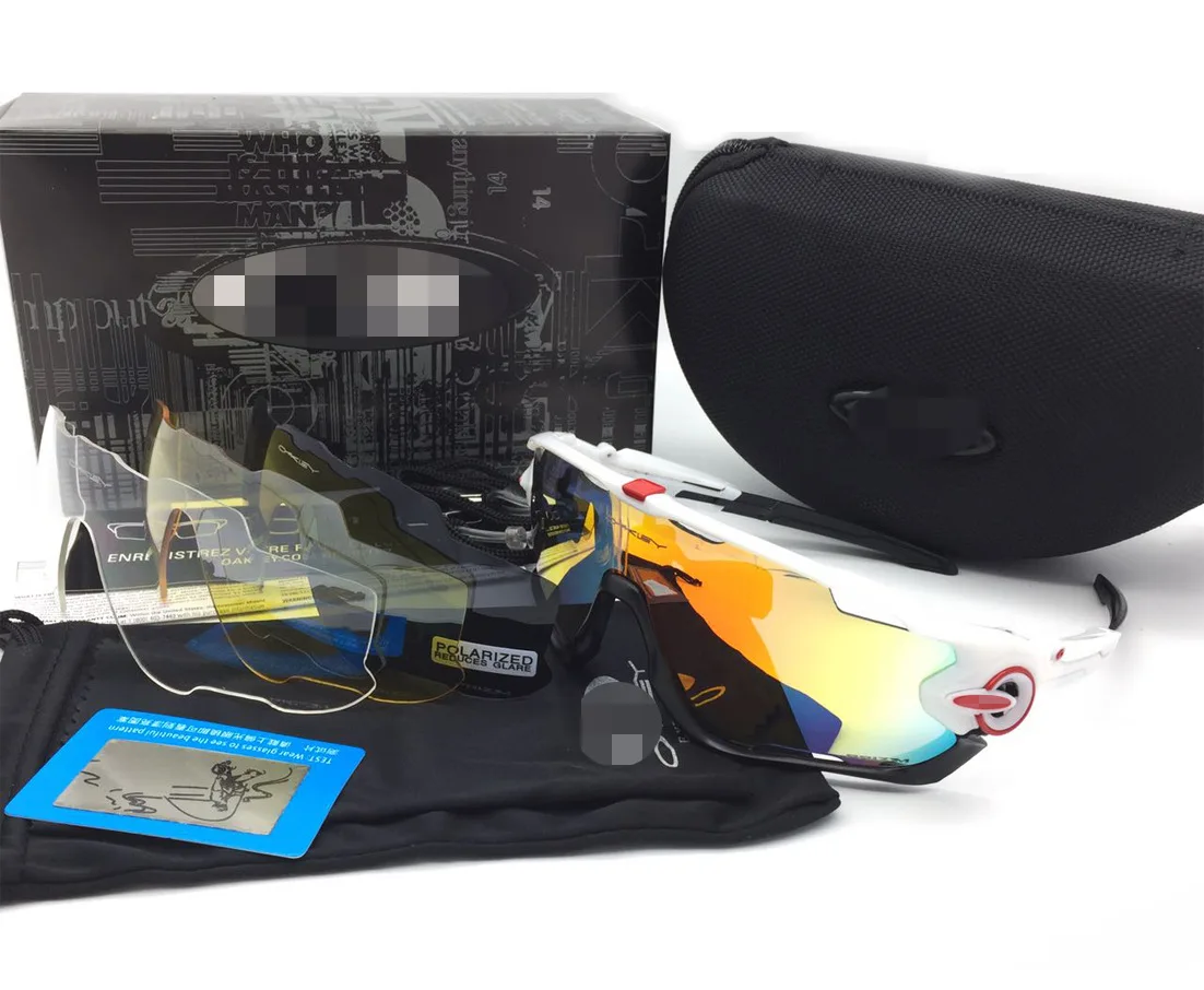 Jawbreaker очки для верховой езды 9270 открытый поляризованный свет 4 шт. набор мужские и женские солнцезащитные очки ветрозащитные очки