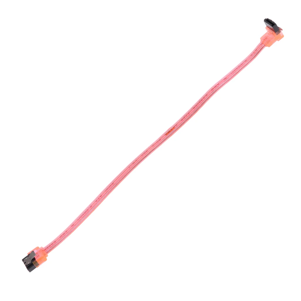 SATA Cable III 6Gbps HDD SDD Data Cable with Locking Latch 10 Inch for SATA HDD, SSD, CD Driver, CD Writer Pink SATA Cable III 6Gbps HDD SDD Data Cable with Locking Latch 10 Inch for SATA HDD, SSD, CD Driver, CD Writer Pink