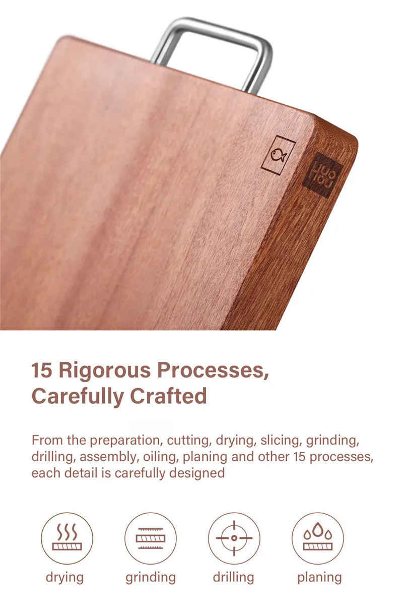 xiaomi Huohou Chopping Block wood 2