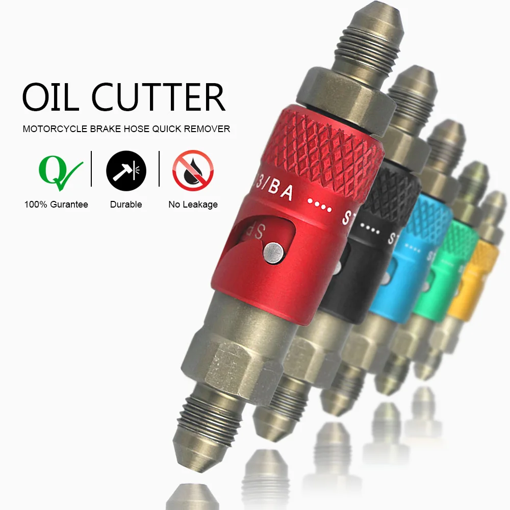 Motorcycle Fuel Line Quickdisconnect Fittings Oil Hose Quick Removal