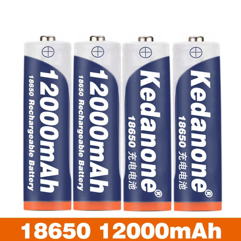 4 шт. 18650 Батарея 3,7 в 9900 мАч перезаряжаемая liion батарея с зарядным устройством для светодиодного фонарика литиевая батарея+ 1 шт. зарядное устройство