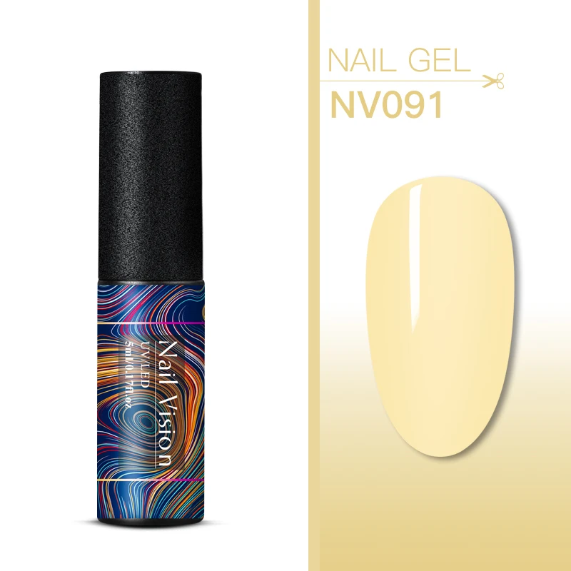 Nail Vision Чистый Цвет гель Гель-лак для ногтей Краска Полупостоянный гель для дизайна ногтей для маникюра гель верхнее покрытие Гибридный праймер - Цвет: HHS06686