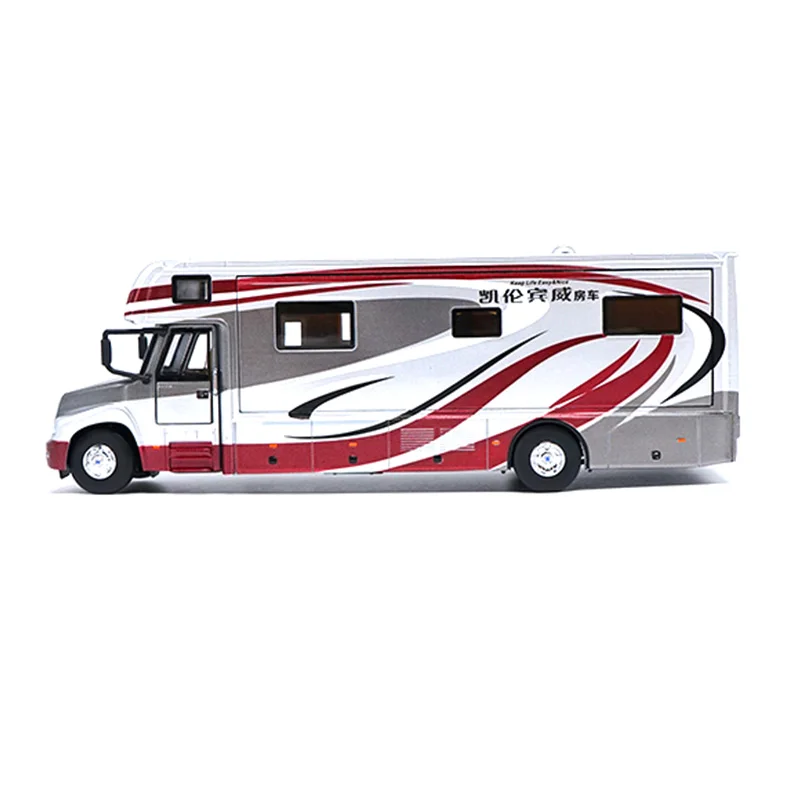 Yutong 1:43 Zk5180 Kien Rv Литой седан модель автобуса рекреационный автомобиль с небольшим подарком