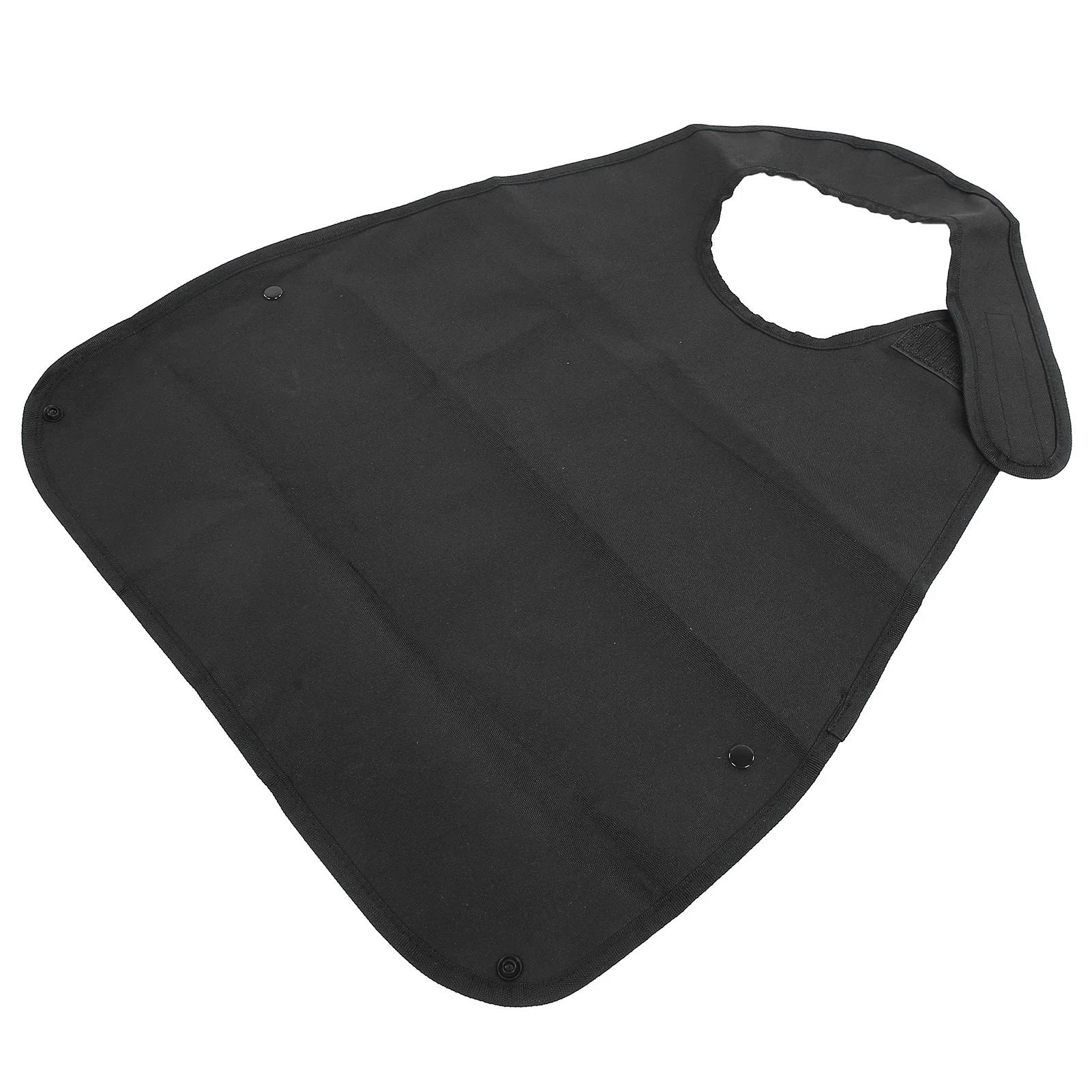 Adult Bibs Waterproof Soft Apron Adult Bibs Long Clothing Protector Elderly dinner Feeding Bib Daily Necessities Wearable Black drool absorbing bibs