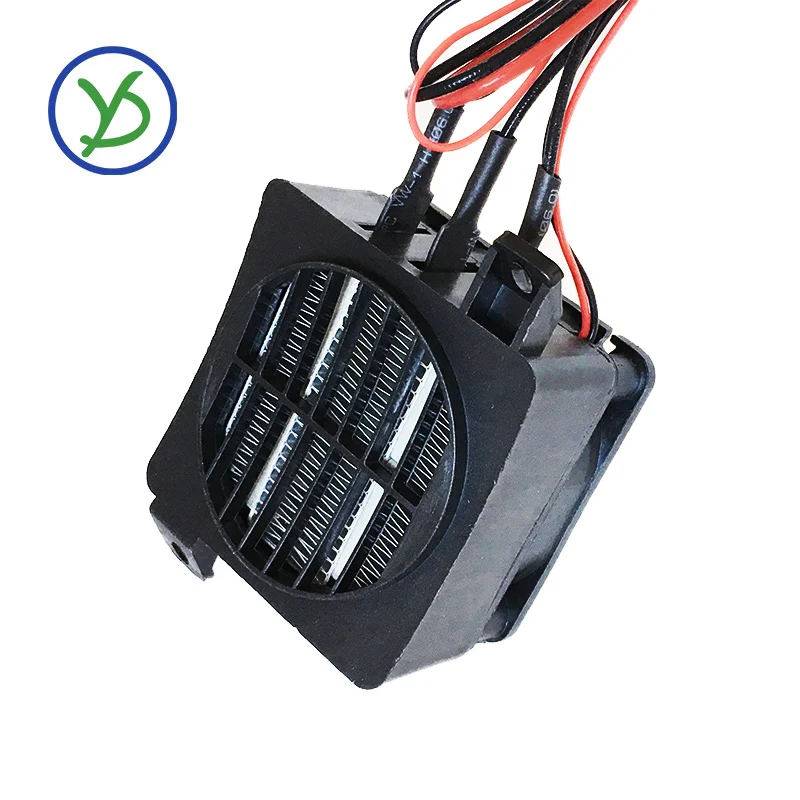 70W 12V DC Thermostatic Electric Heater PTC fan heater Incubator heater heating element Small Space Heating