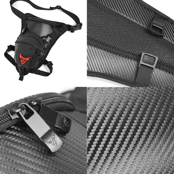 

Fashion Fanny Pack Outdoor Riding Casual Thigh Waterproof Shoulder Racing Durable Storage Portable Motorcycle Leg Bag Travel