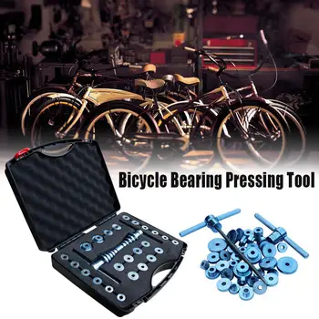 

Bicycle Bottom Bracket Hub Bike BB Axis Bearing Removal Press Installation Tool Kit Set Hand Tool Set Durable Replacement