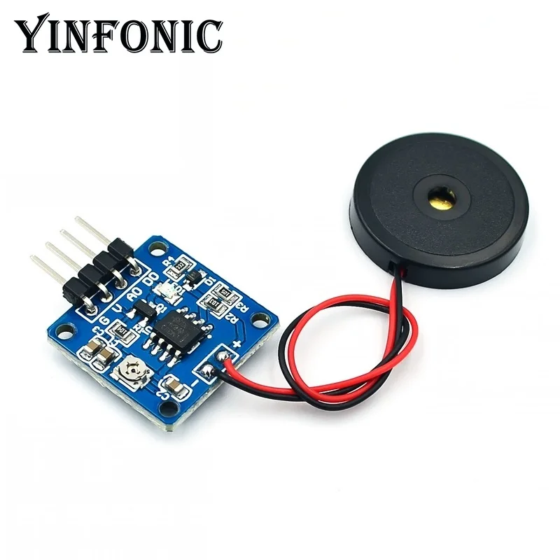 Piezoelectric shock tap sensor Vibration switch module piezo sheet percussion for Arduino 51 UNO MEGA2560 r3 DIY Kit | Компьютеры и