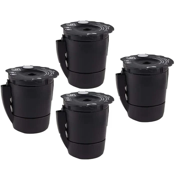 

4PCS Reusable Coffee Powder Filter, Suitable for Keurig My K Cup, Compatible with Keurig Classic, Keurig Plus Series
