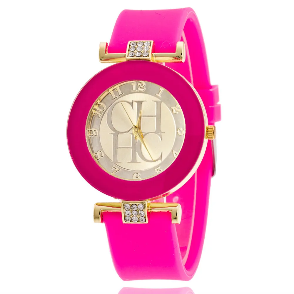 Лидер продаж relogio feminino erkek коль saati reloj mujer наручные часы для женщин цветок с принтом, из силикона кварцевые часы женские часы