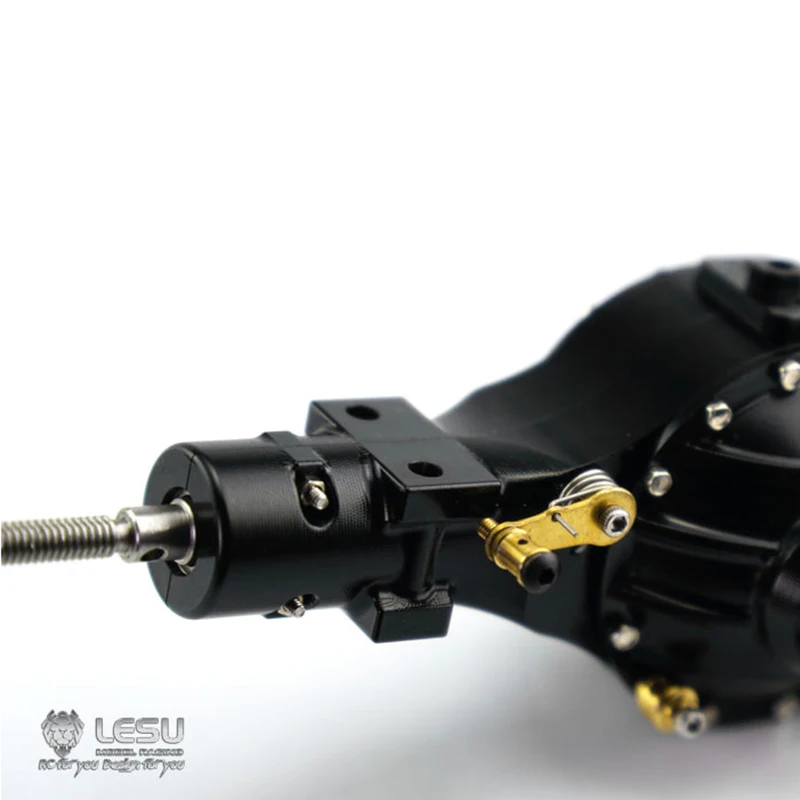 LESU металлический дифференциал задней оси замок для RC 1/14 тягач Tamiya