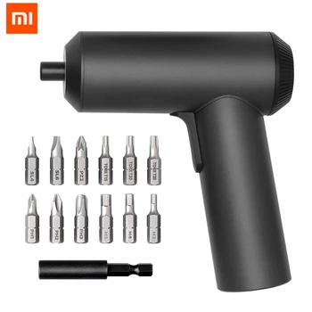 

In Stock Xiaomi Mijia Electric Screwdriver Home Electric Rechargeable Screwdriver 5N.m High Torque 2000mAh Battery 12 Pieces