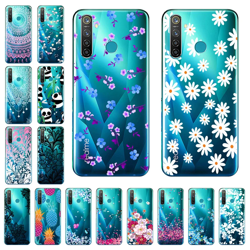 

Transparent Case For Oppo Realme 5 Pro Case Soft Silicone DIY Painted Funda For Oppo Realme X Lite 3 Pro 3Pro 5Pro Case Coque