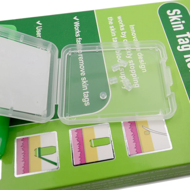 Micro Band Skin Tag Remover Mole Wart Removal For Small to Medium Face Care Pimple Remover Sticker Patch Skin Tag Removal Kit