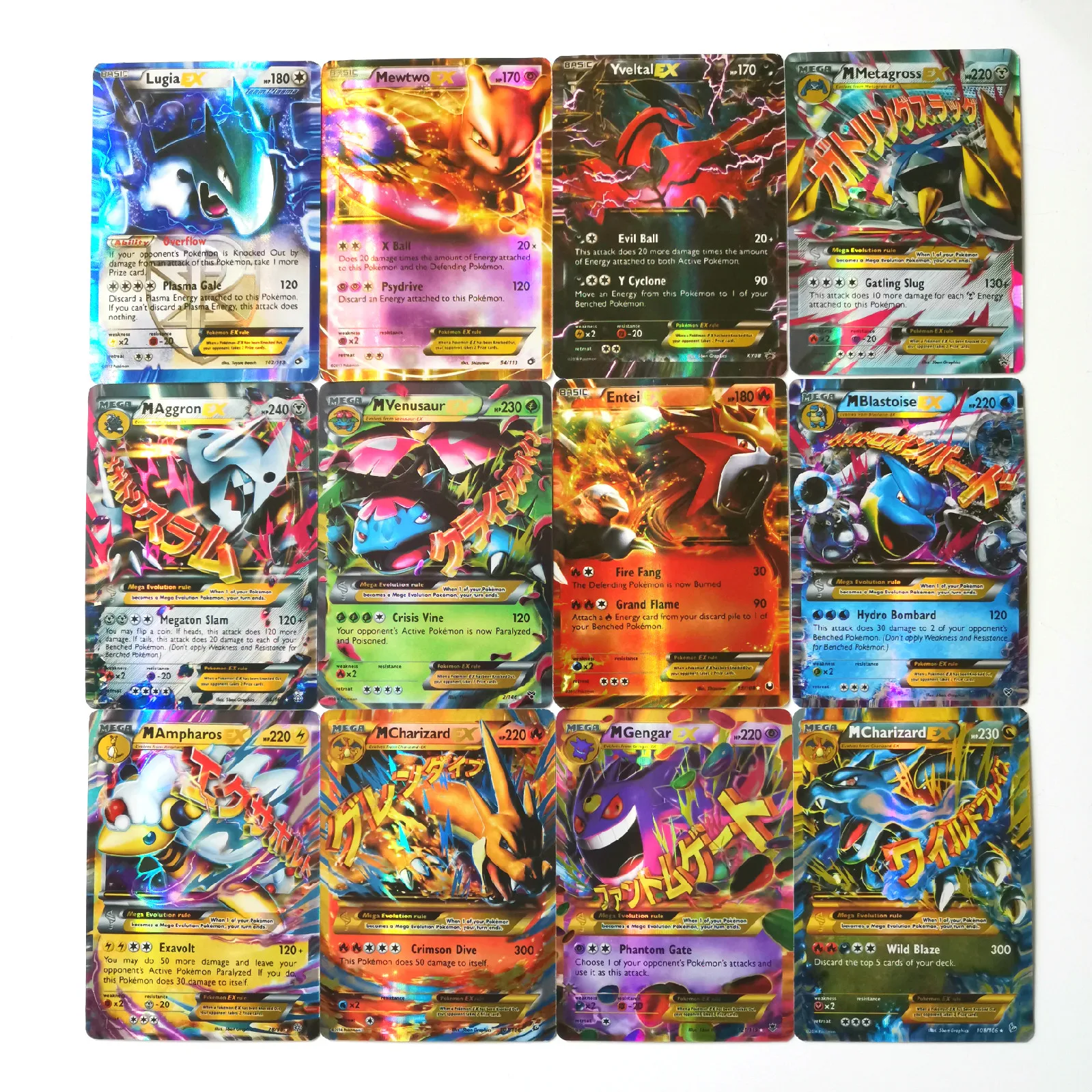 Pokemon EX Shining TAKARA TOMY карточная игра битва карт 100 шт Торговые игрушки для детей