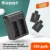 SHOOT Dual Port Battery Charger with 900mAh Battery Pack for Sjcam Sj4000 Sj5000 M10 Sj 4000 5000 Action Camera Sjcam Accessory