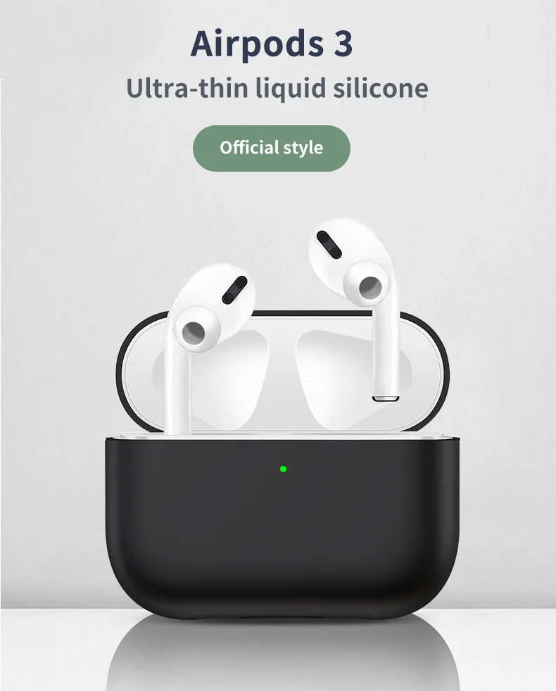 Роскошный милый силиконовый чехол для Airpods Pro Чехол водонепроницаемый беспроводной Bluetooth для apple чехол мягкий чехол для наушников