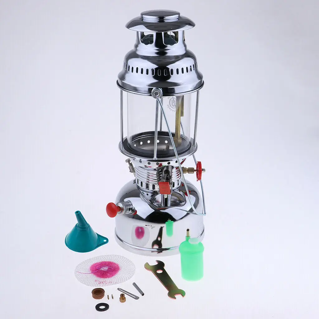 Portable Outdoor Gas Lantern Camping Hiking Light Safety Kerosene Oil Lamp 3