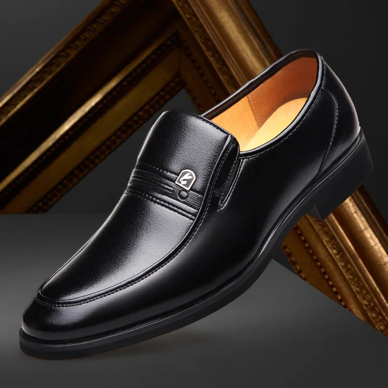 

Extra Large 46 Spring Men Business Formal Wear Leather Shoes 47 Men Foot Covering Hot Selling MEN'S SHOES