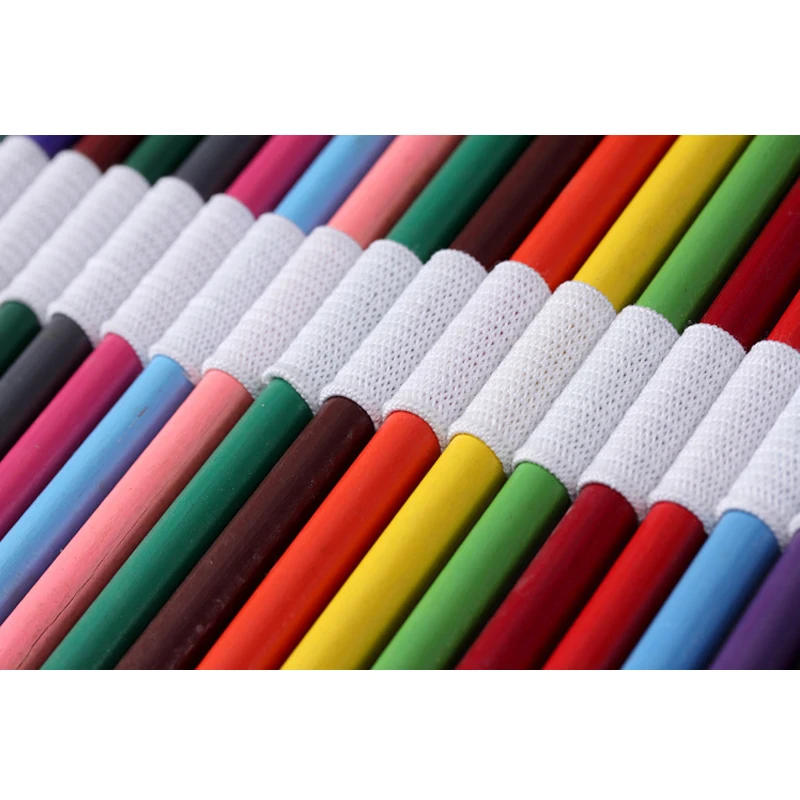 New 36/48/72 Holds Canvas Roll Pencil Case Pencil Bag Brush Pen Sketch Storage Pouch